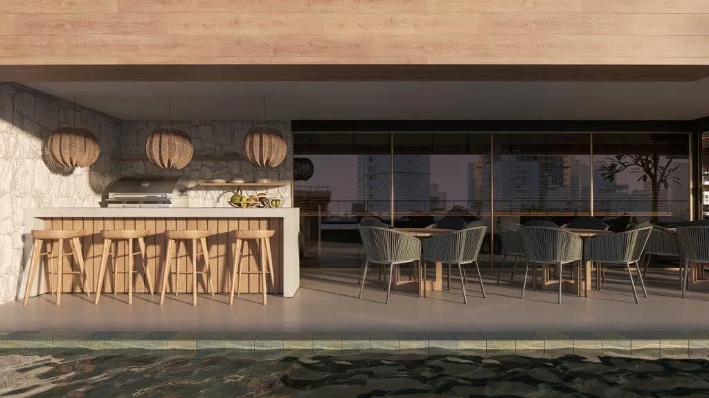 Lounge piscina